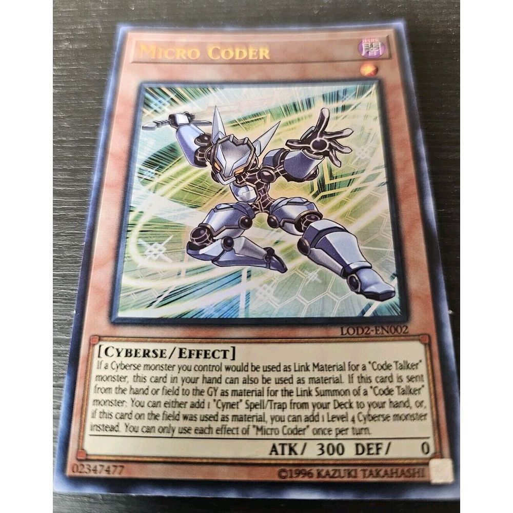Micro Coder LOD2-EN002 Yu-Gi-Oh! Video Game Promotional Cards Unlimited